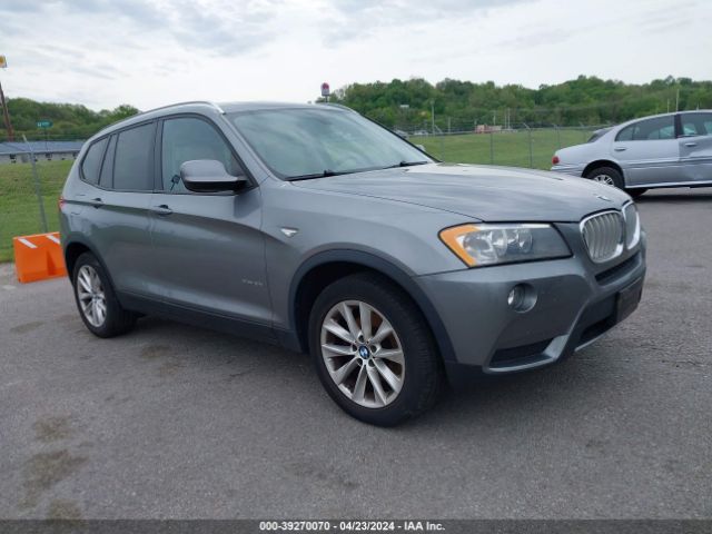 BMW X3 2013 5uxwx9c54d0d08104