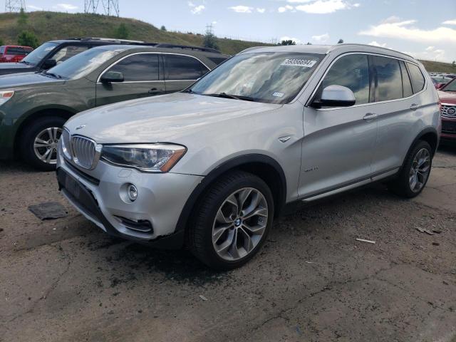 BMW X3 XDRIVE2 2015 5uxwx9c54f0d59461