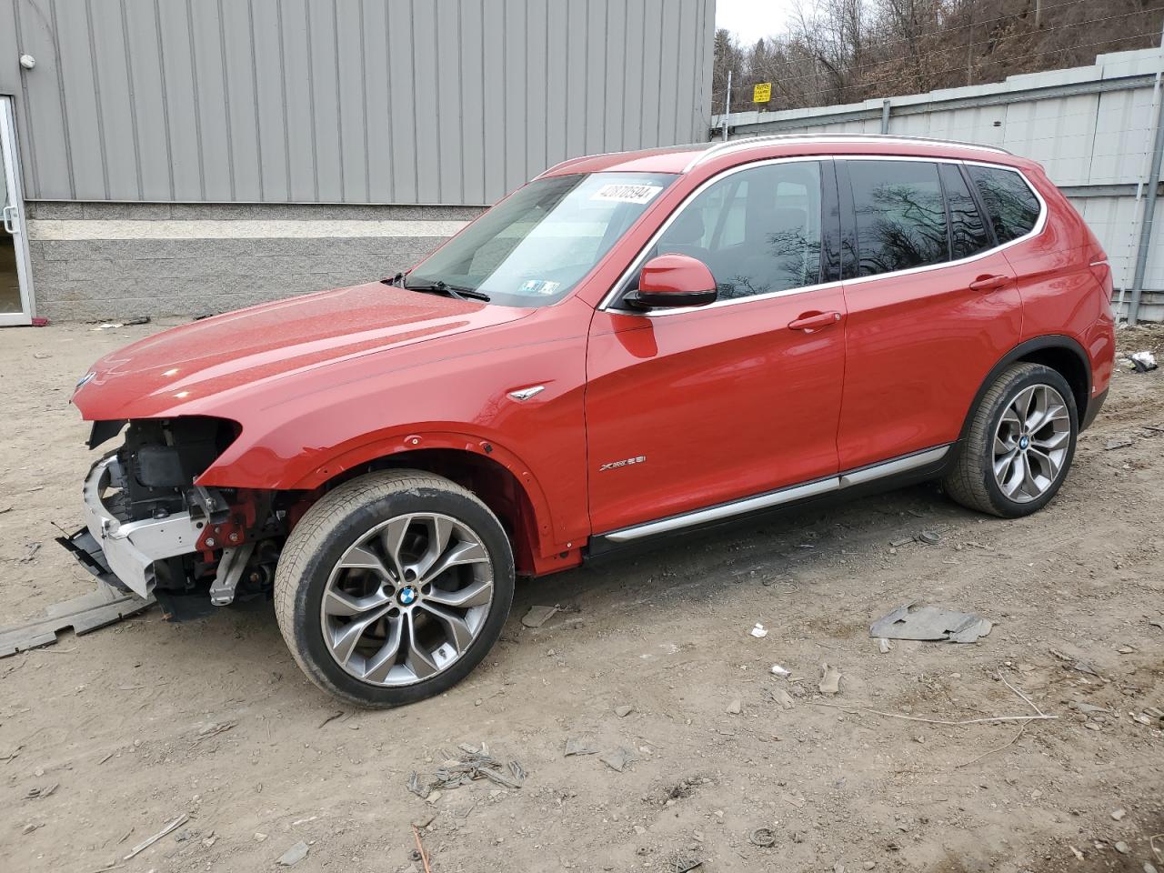 BMW X3 2016 5uxwx9c54g0d66198