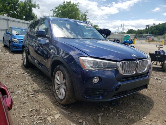 BMW X3 XDRIVE2 2016 5uxwx9c54g0d67898