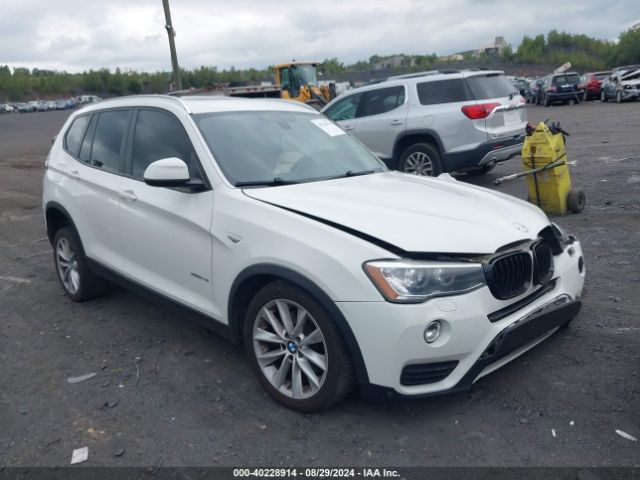 BMW X3 2016 5uxwx9c54g0d69439