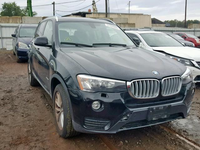 BMW X3 XDRIVE2 2016 5uxwx9c54g0d73765