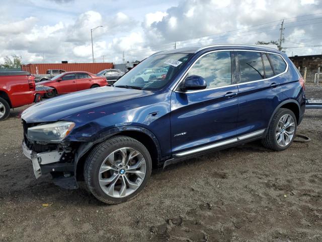 BMW X3 XDRIVE2 2016 5uxwx9c54g0d83891