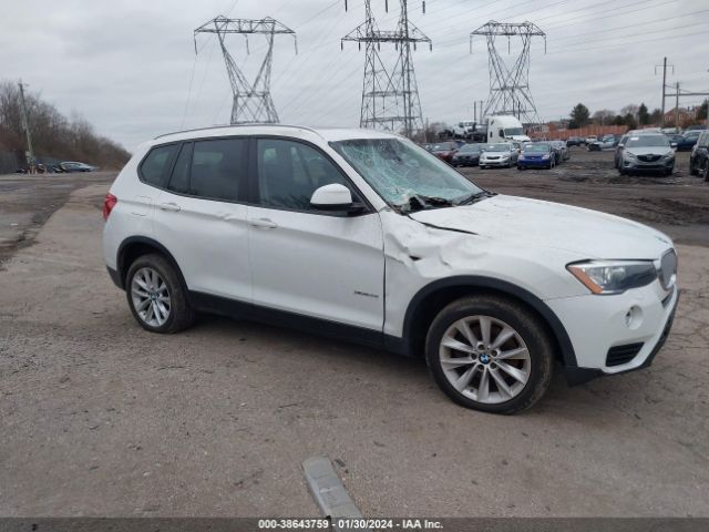 BMW X3 2016 5uxwx9c54g0d86208