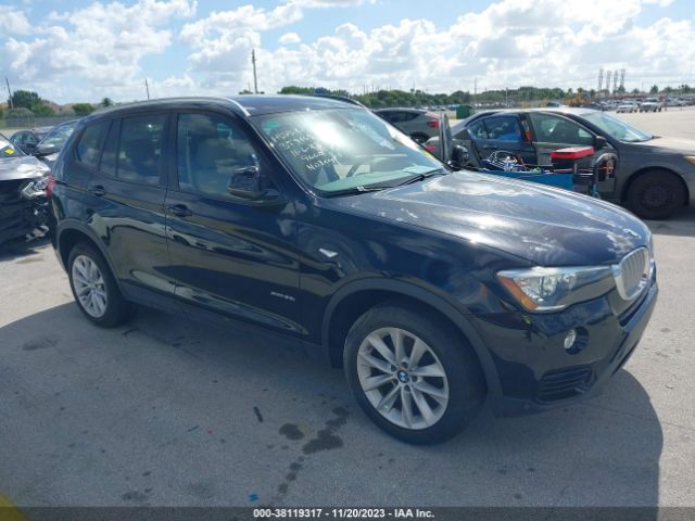 BMW X3 2016 5uxwx9c54g0d89660