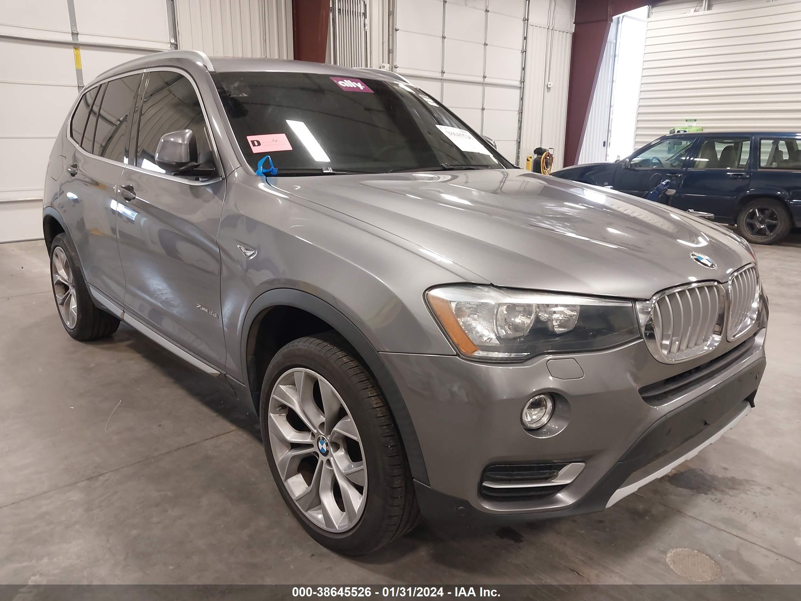 BMW X3 2016 5uxwx9c54g0d89786