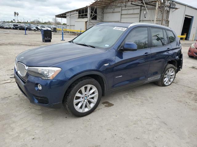 BMW X3 2017 5uxwx9c54h0d99879