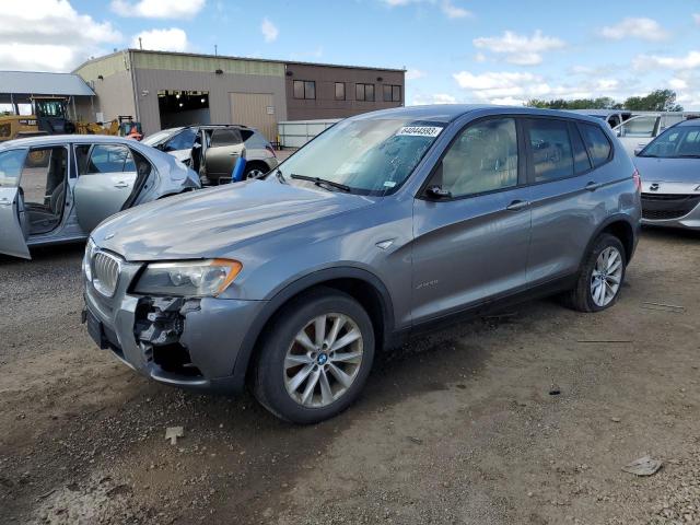 BMW X3 XDRIVE2 2014 5uxwx9c55e0d12308