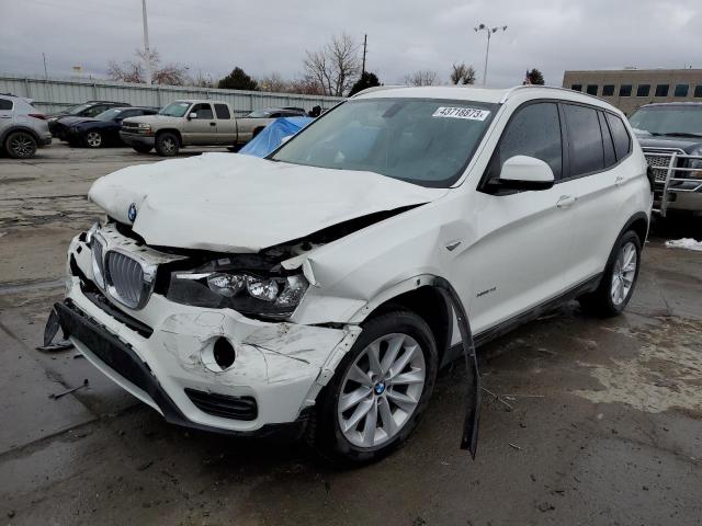 BMW X3 XDRIVE2 2015 5uxwx9c55f0d45830