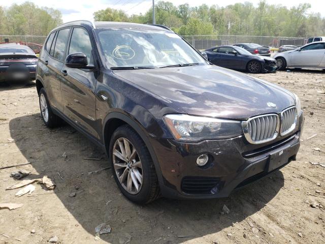 BMW X3 XDRIVE2 2016 5uxwx9c55g0d73029