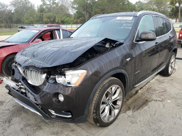 BMW X3 XDRIVE2 2016 5uxwx9c55g0d74598