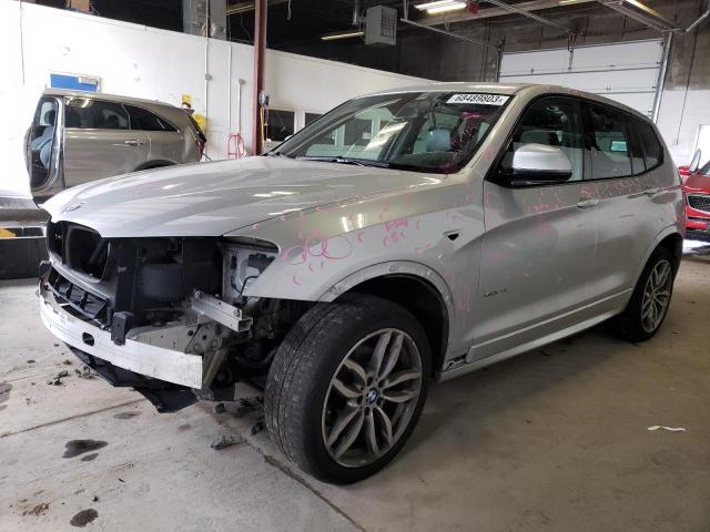 BMW X3 XDRIVE2 2016 5uxwx9c55g0d75346