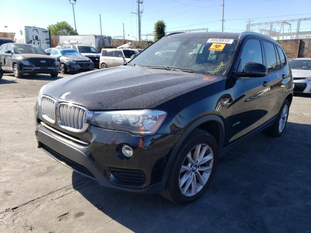 BMW X3 XDRIVE2 2016 5uxwx9c55g0d75654