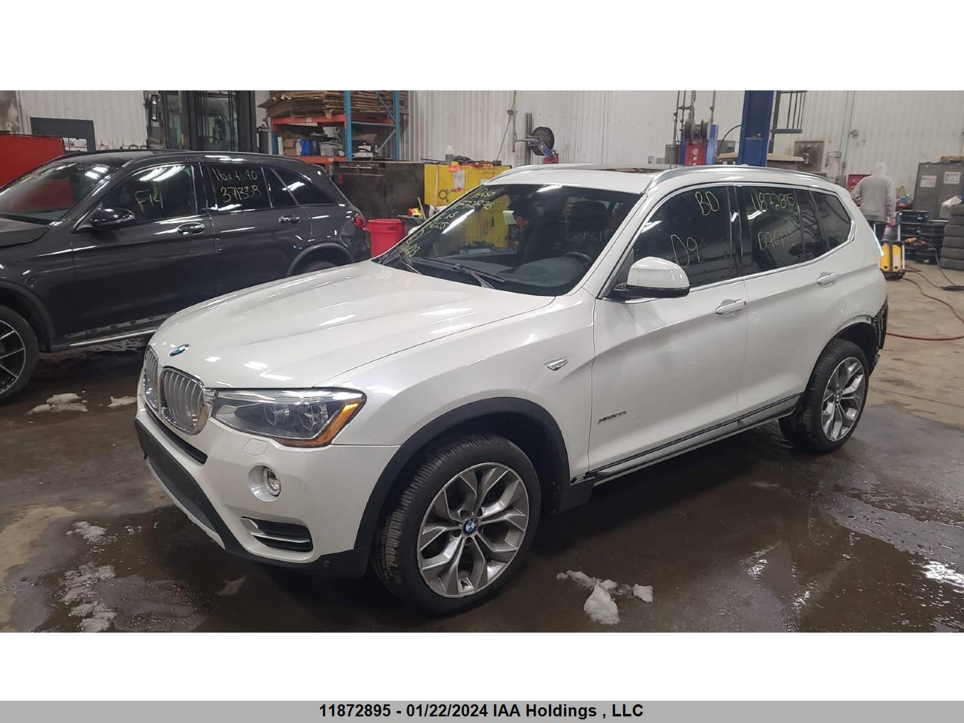 BMW X3 2016 5uxwx9c55g0d76125