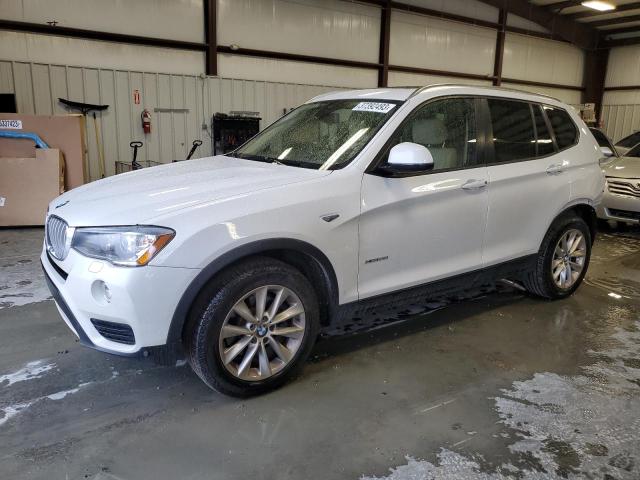 BMW X3 XDRIVE2 2016 5uxwx9c55g0d79669