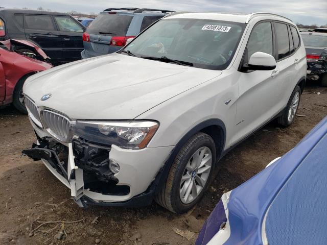 BMW X3 XDRIVE2 2017 5uxwx9c55h0t00595