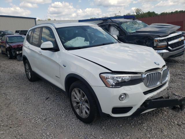 BMW X3 XDRIVE2 2017 5uxwx9c55h0t07269