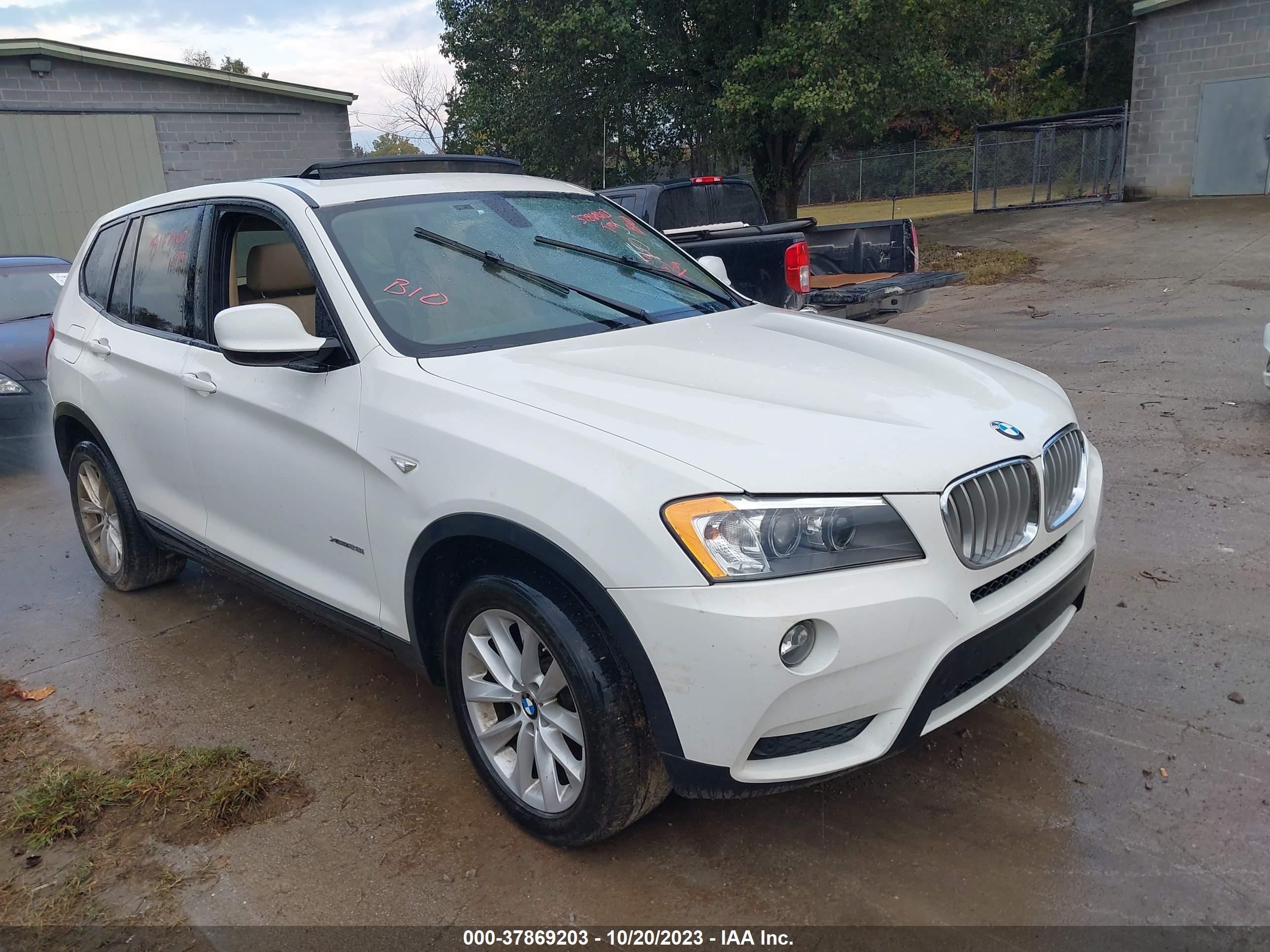 BMW X3 2013 5uxwx9c56d0a15238