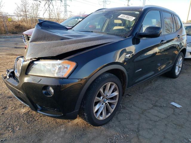 BMW X3 XDRIVE 2014 5uxwx9c56e0d28873