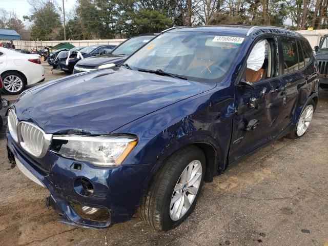 BMW X3 XDRIVE2 2015 5uxwx9c56f0d62586