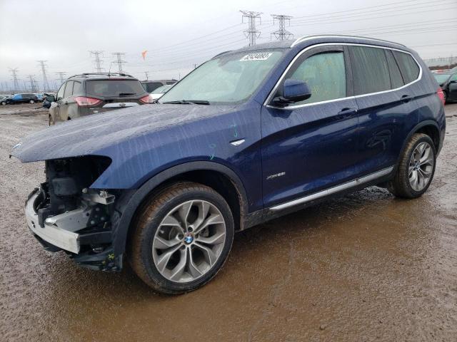 BMW X3 2016 5uxwx9c56g0d93161