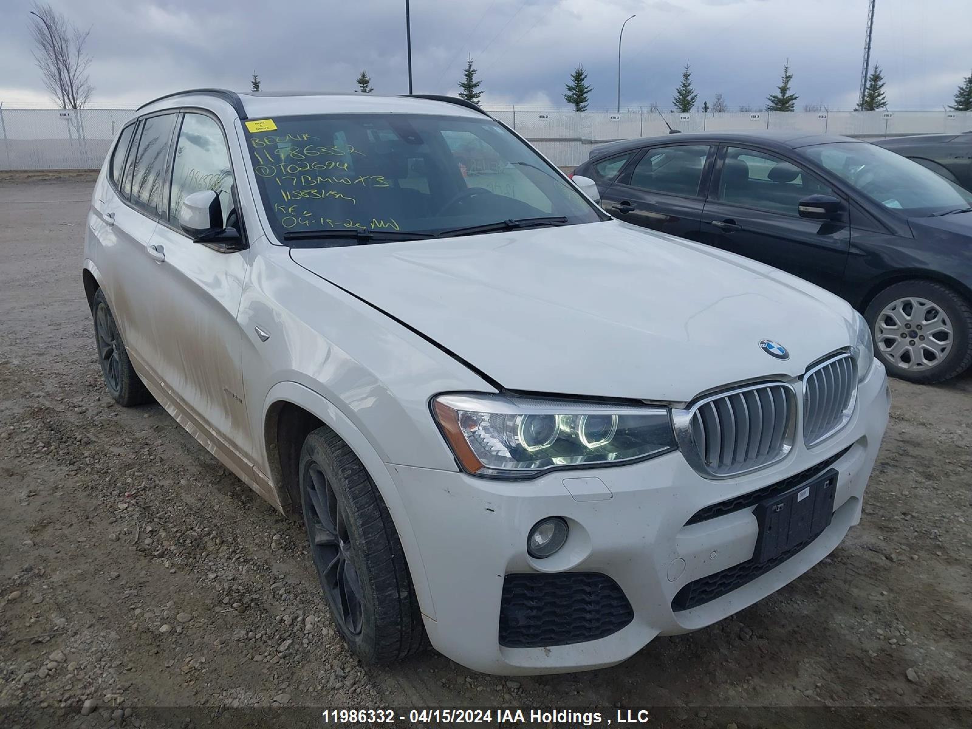 BMW X3 2017 5uxwx9c56h0t02694