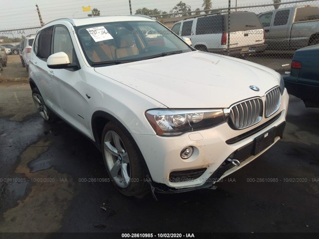 BMW X3 2017 5uxwx9c56h0t02923