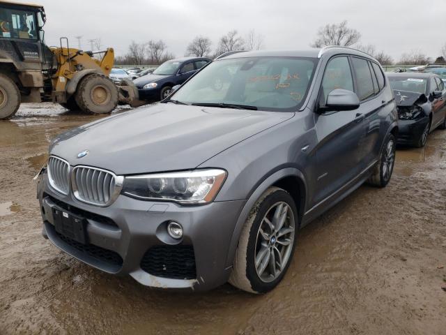 BMW X3 XDRIVE2 2017 5uxwx9c56h0t08639