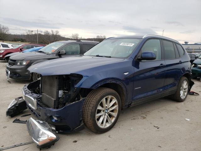 BMW X3 XDRIVE2 2017 5uxwx9c56h0t09256