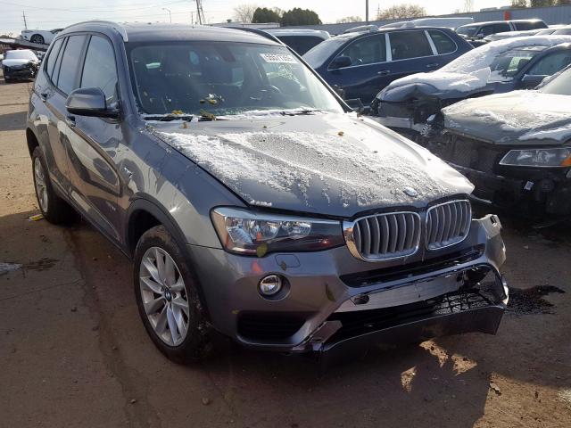 BMW X3 XDRIVE2 2017 5uxwx9c56h0t09371