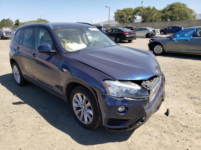 BMW X3 XDRIVE2 2017 5uxwx9c56h0t11802