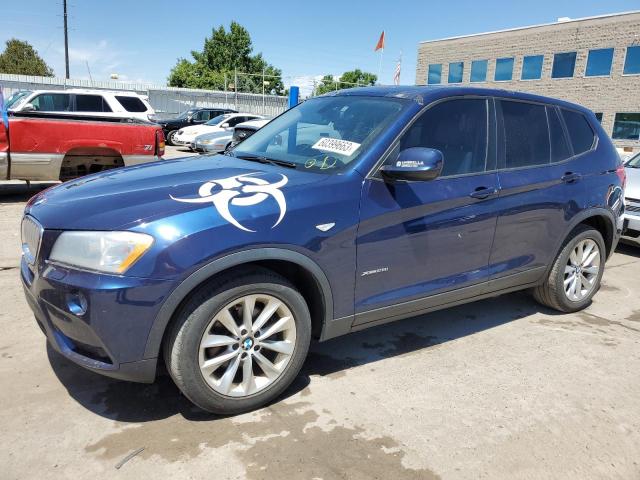 BMW X3 XDRIVE2 2014 5uxwx9c57e0d26663