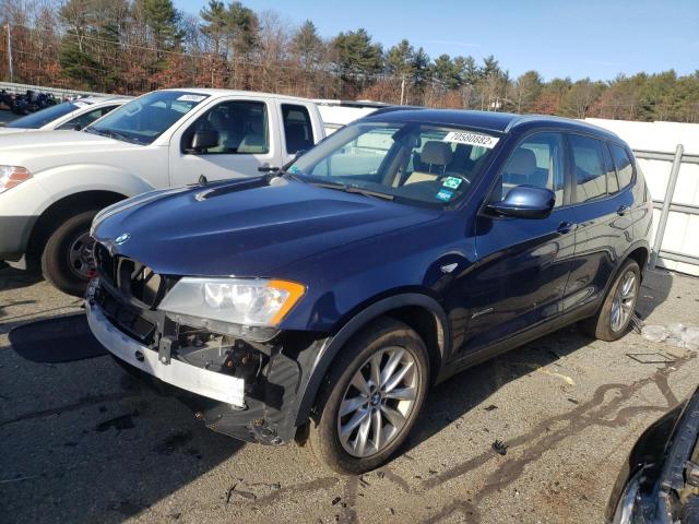 BMW X3 XDRIVE2 2014 5uxwx9c57e0d38845