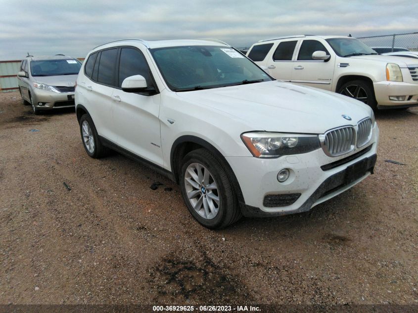 BMW X3 2015 5uxwx9c57f0d62547