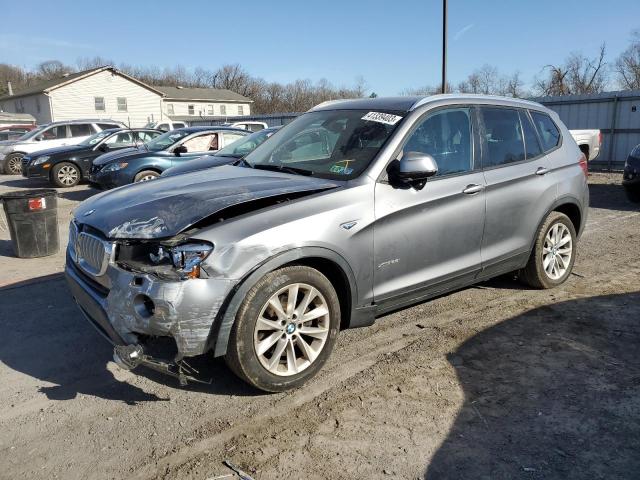 BMW X3 XDRIVE2 2016 5uxwx9c57g0d64655