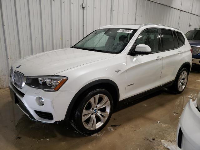 BMW X3 XDRIVE2 2016 5uxwx9c57g0d74943