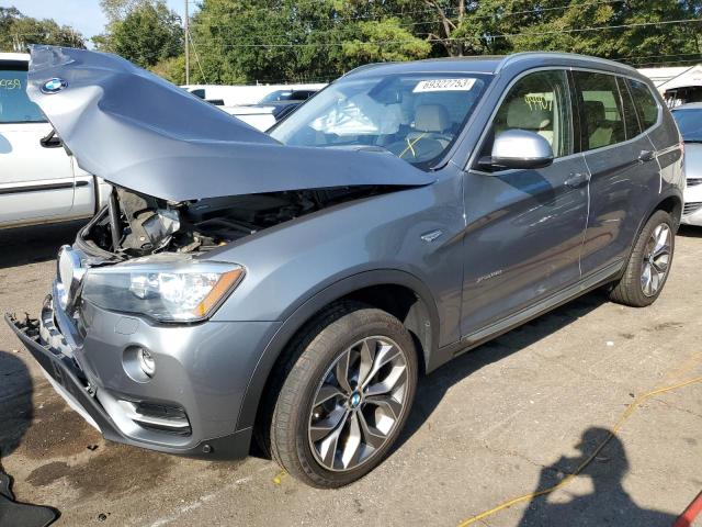 BMW X3 XDRIVE2 2016 5uxwx9c57g0d80306