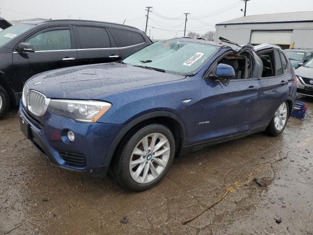 BMW X3 XDRIVE2 2016 5uxwx9c57g0d80340