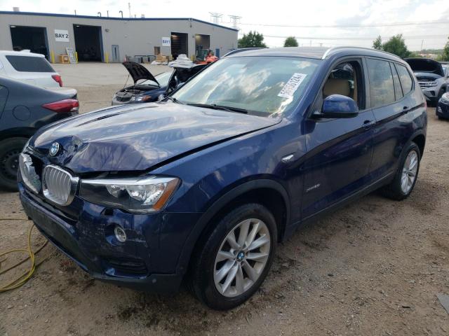 BMW X3 2016 5uxwx9c57g0d83285