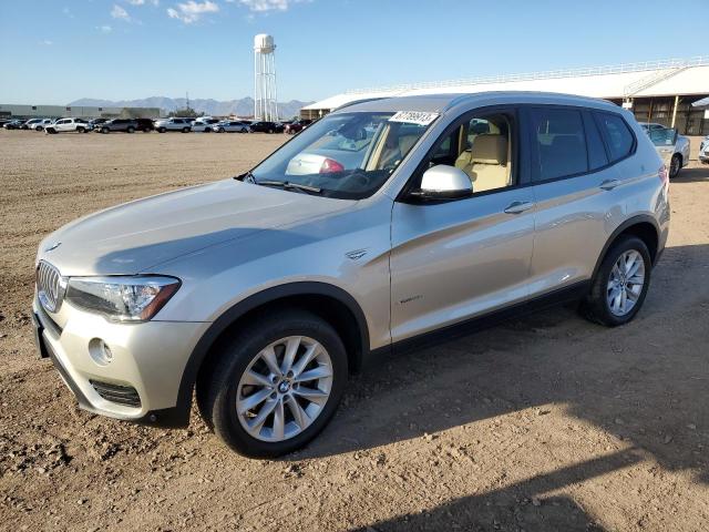 BMW X3 XDRIVE2 2017 5uxwx9c57h0t06348