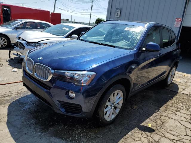 BMW X3 XDRIVE2 2017 5uxwx9c57h0t07015