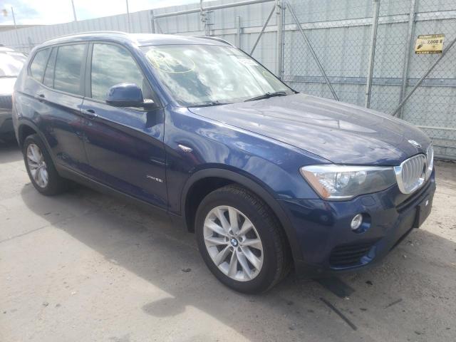 BMW X3 XDRIVE2 2017 5uxwx9c57h0t07161