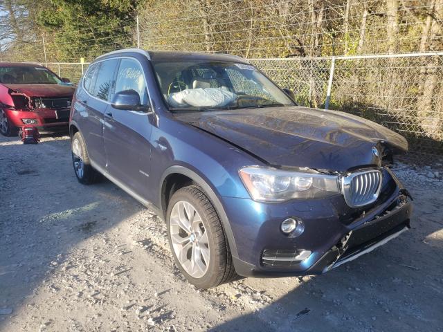 BMW X3 XDRIVE2 2017 5uxwx9c57h0t11551