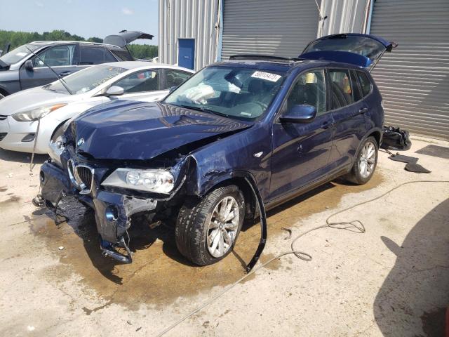 BMW X3 XDRIVE2 2013 5uxwx9c58d0a12647