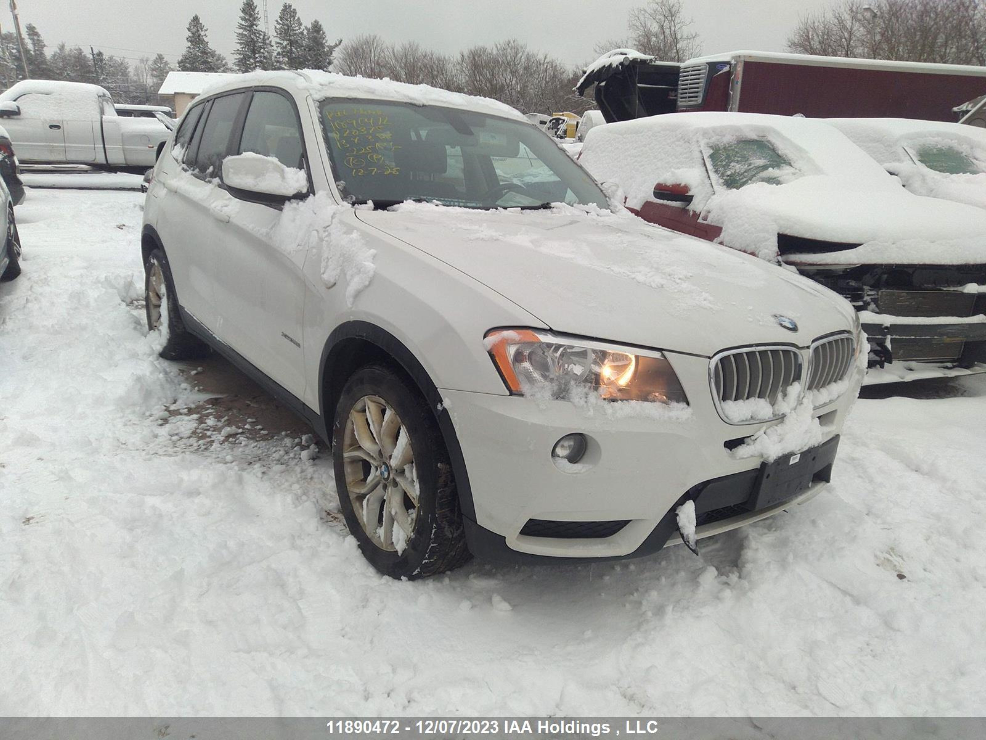 BMW X3 2013 5uxwx9c58d0a20375