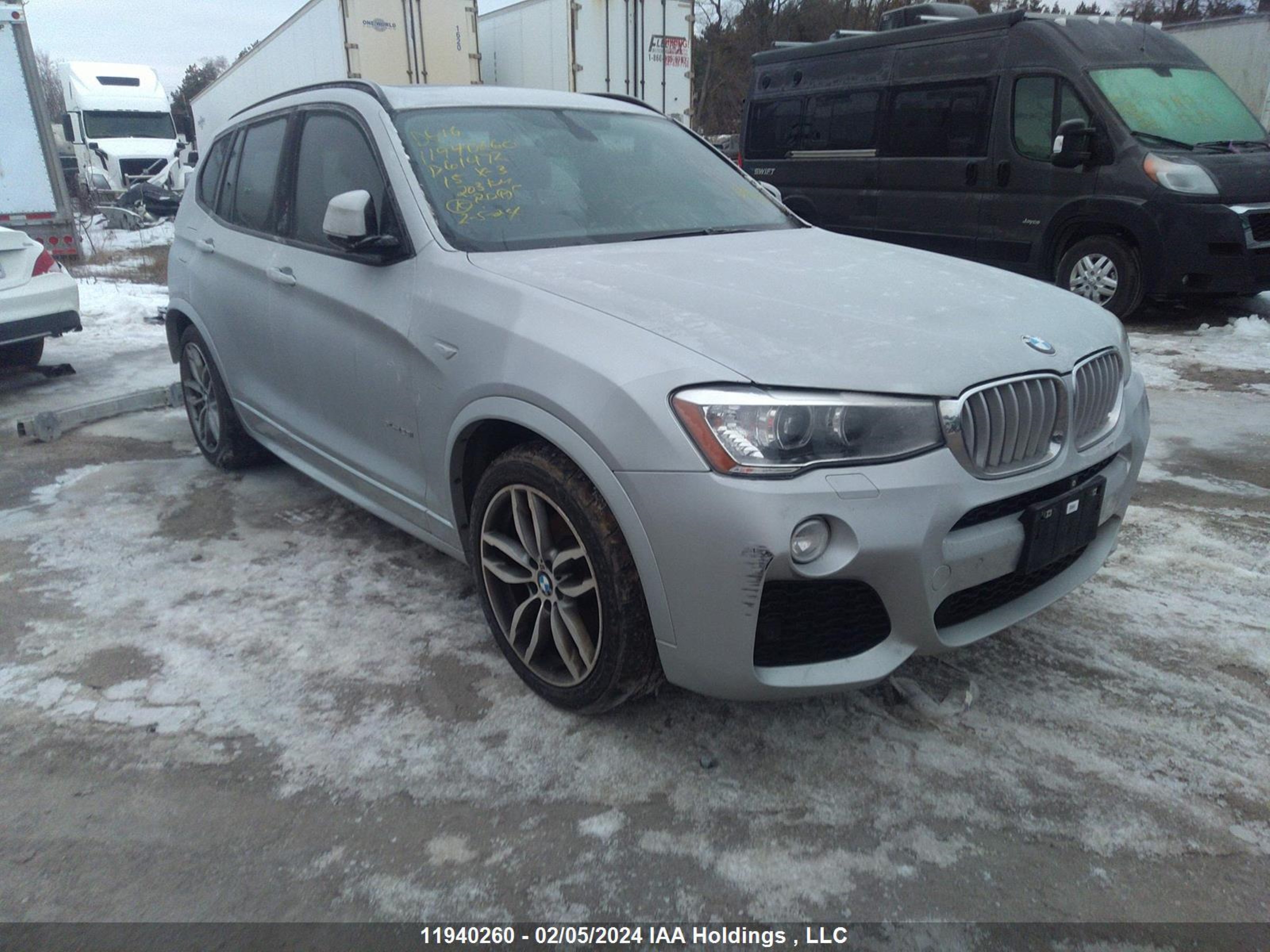 BMW X3 2015 5uxwx9c58f0d61472