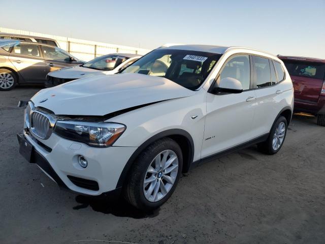 BMW X3 XDRIVE2 2016 5uxwx9c58g0d63806