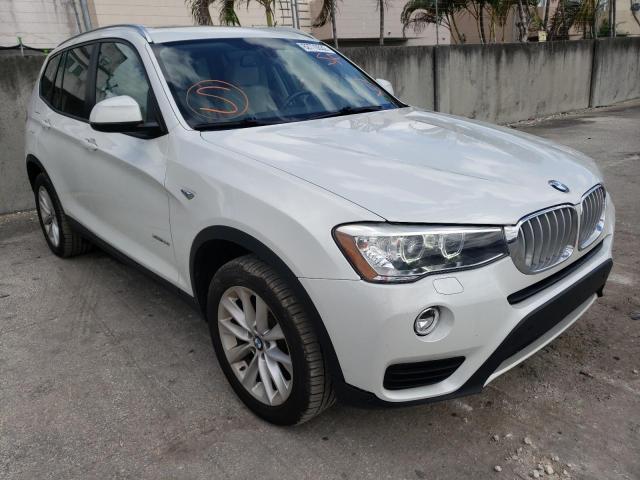 BMW X3 XDRIVE2 2016 5uxwx9c58g0d74787