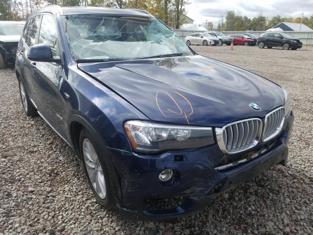 BMW X3 XDRIVE2 2016 5uxwx9c58g0d75597