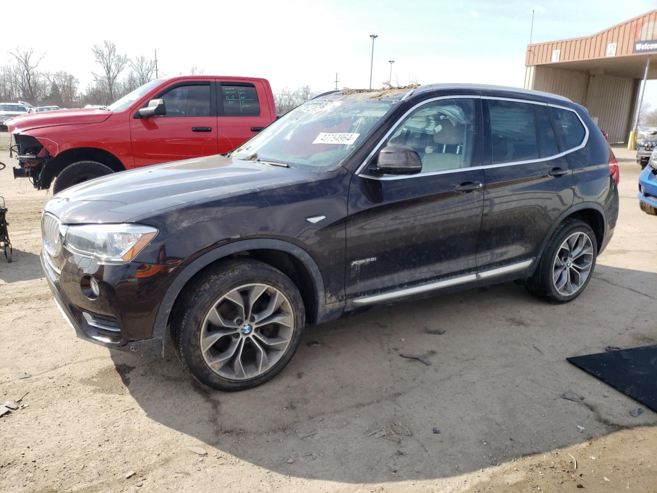 BMW X3 2016 5uxwx9c58g0d76345